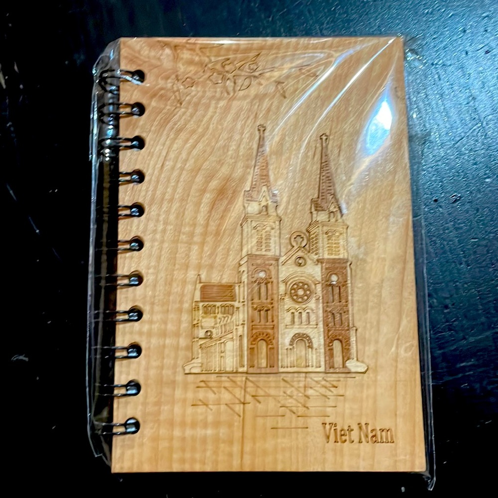 Wooden Notebook from Viet Nam!